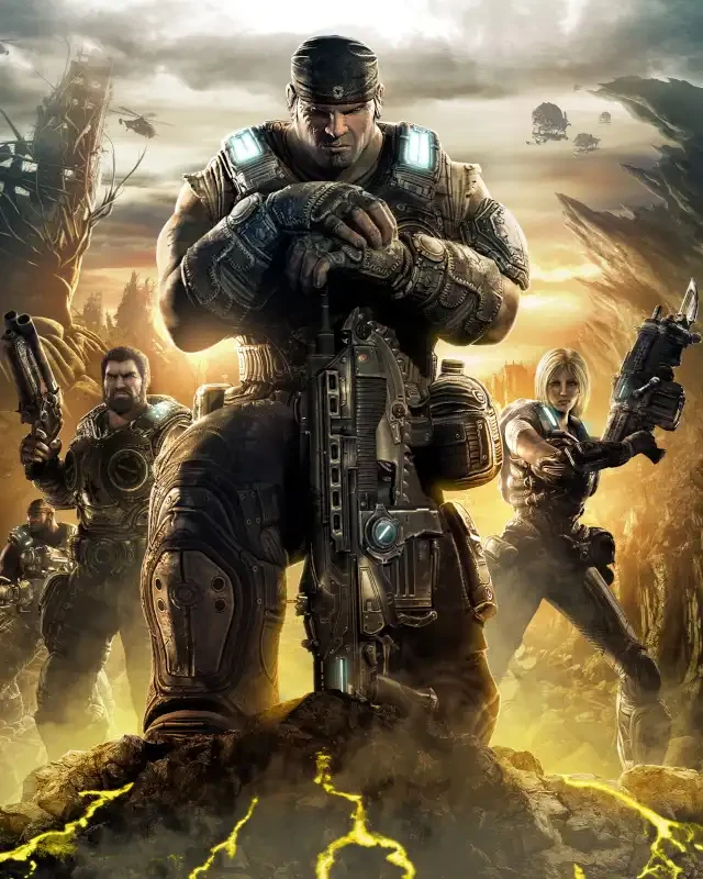 Gears of War 3 key art
